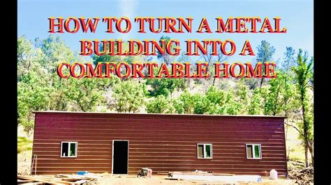 cost to turn a metal building into a house|converting metal building to house.